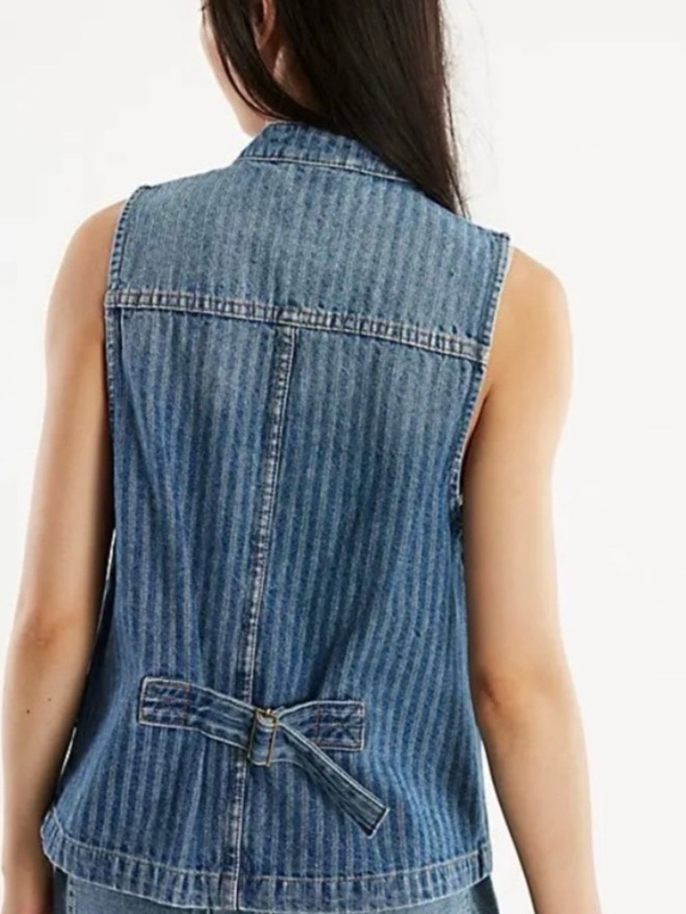 Free People Kaden Vest NWOT Sold Out Free People Festival Boho Oversized M - Picture 4 of 6
